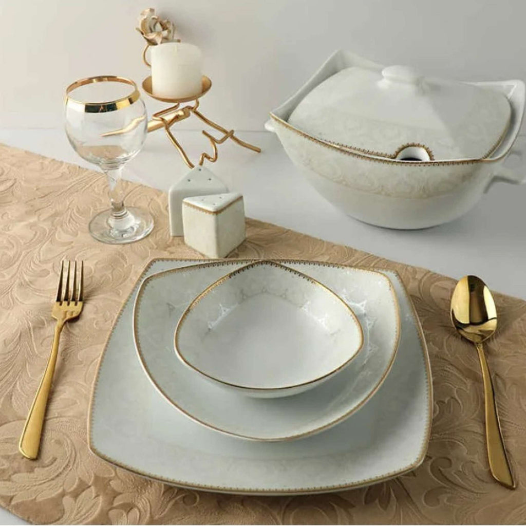 105-PIECE PORCELAIN DINNERWARE SET FOR 12-PERSON