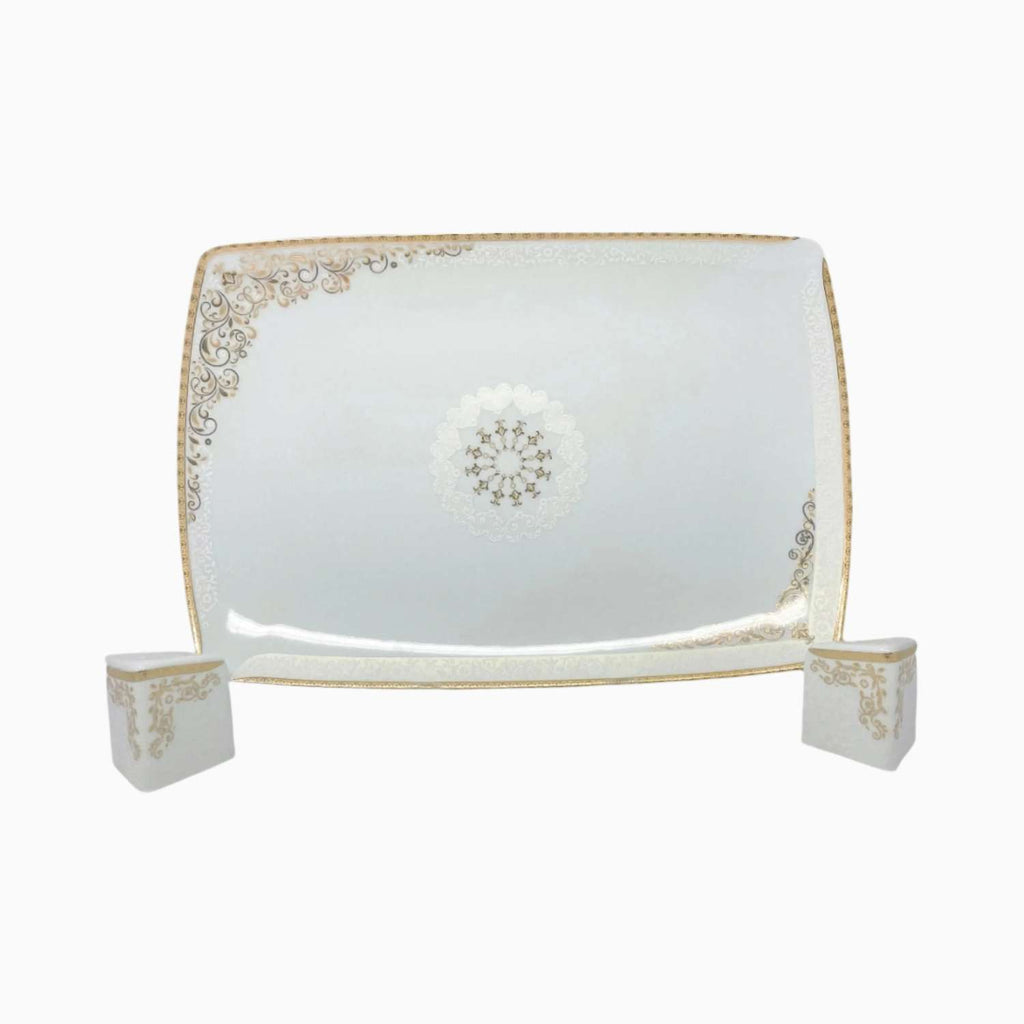 Decorative headboard with floral patterns on a white background
