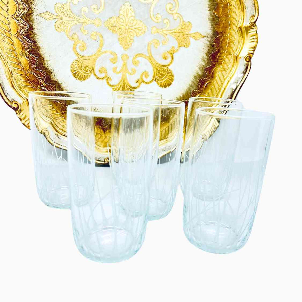 18-PIECE DRINKING AND WINE GLASSES IN SET