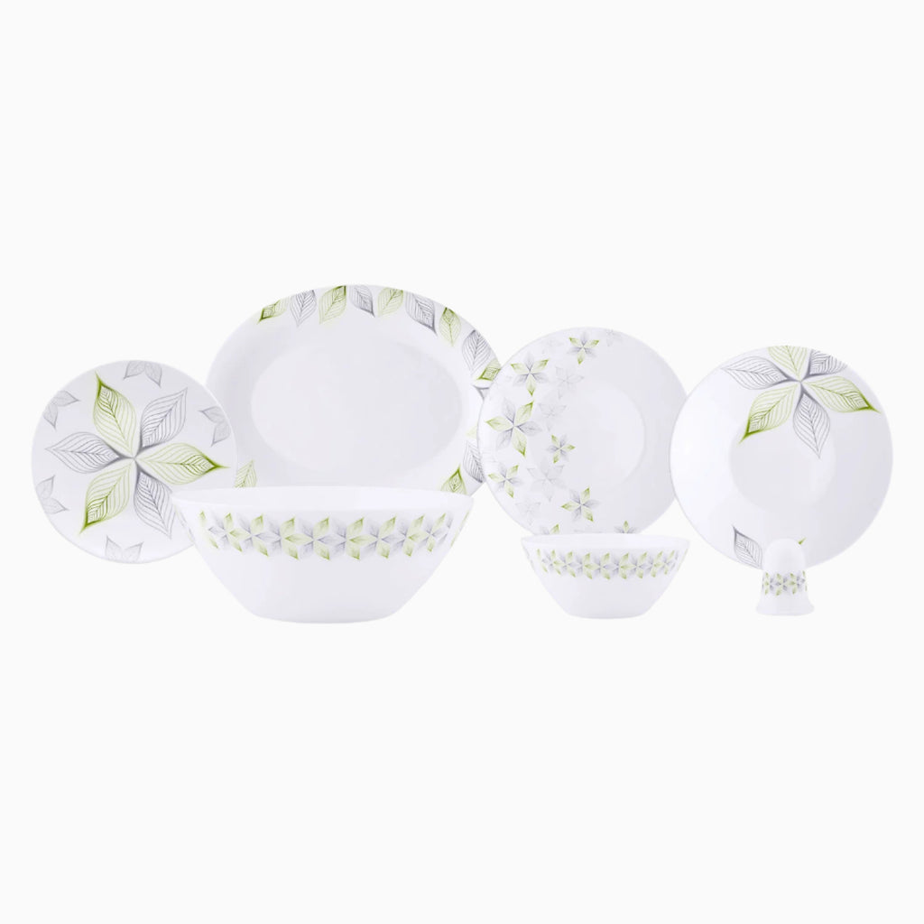 28-PIECE OPAL DINNERWARE SET,316greenshiner