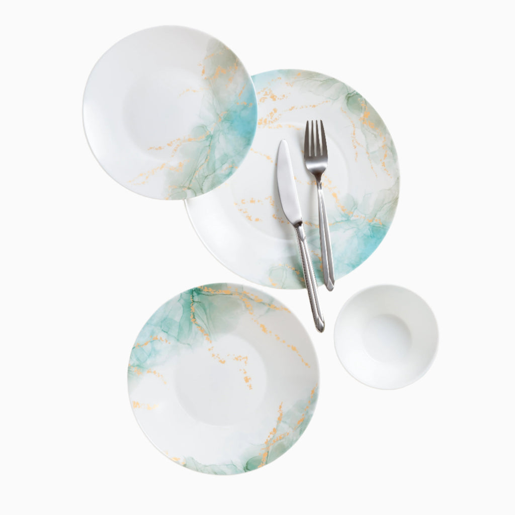 28-PIECE OPAL DINNERWARE SET, 934