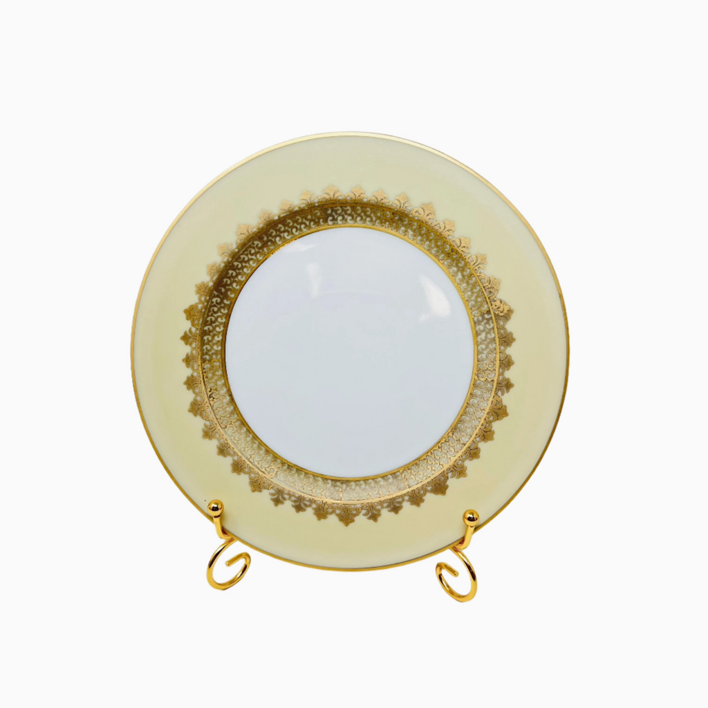 6-PIECE ITALIAN COLORFUL DESSERT PLATE SET