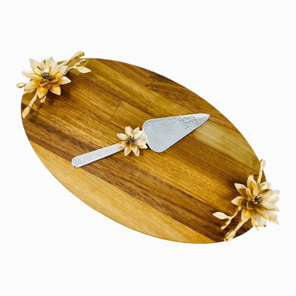 OVAL_WOODEN_TRAY_WITH_GOLDEN_TONE_HANDLES