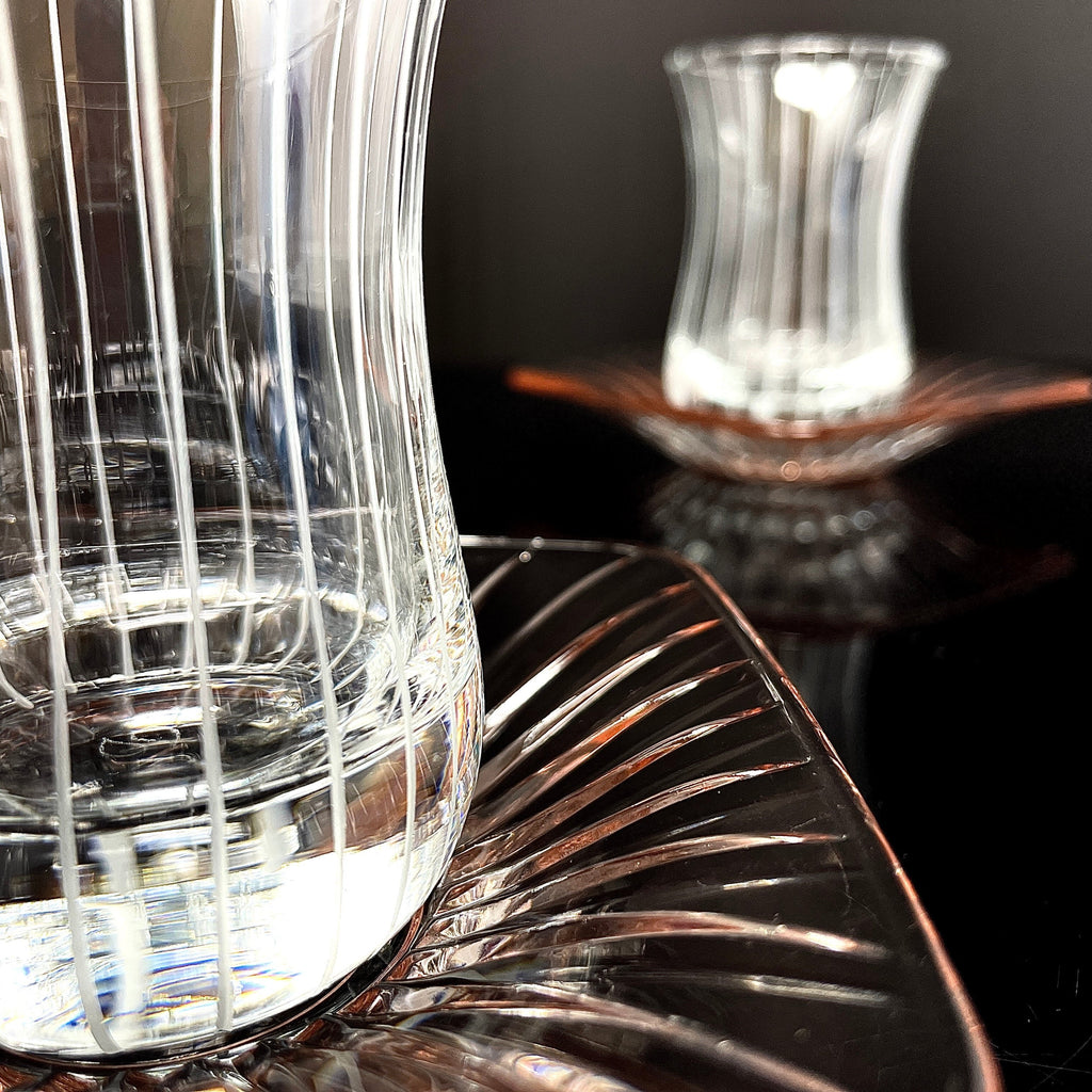 12-PIECE DECORATED TEA SET FOR 6-PERSON