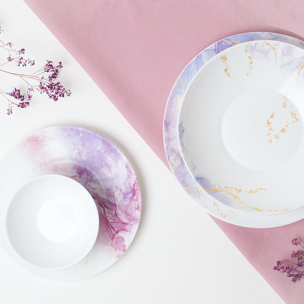 28-PIECE OPAL DINNERWARE SET, 933