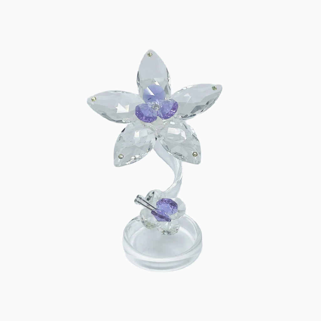 GLASS FLOWER SCULPTURE