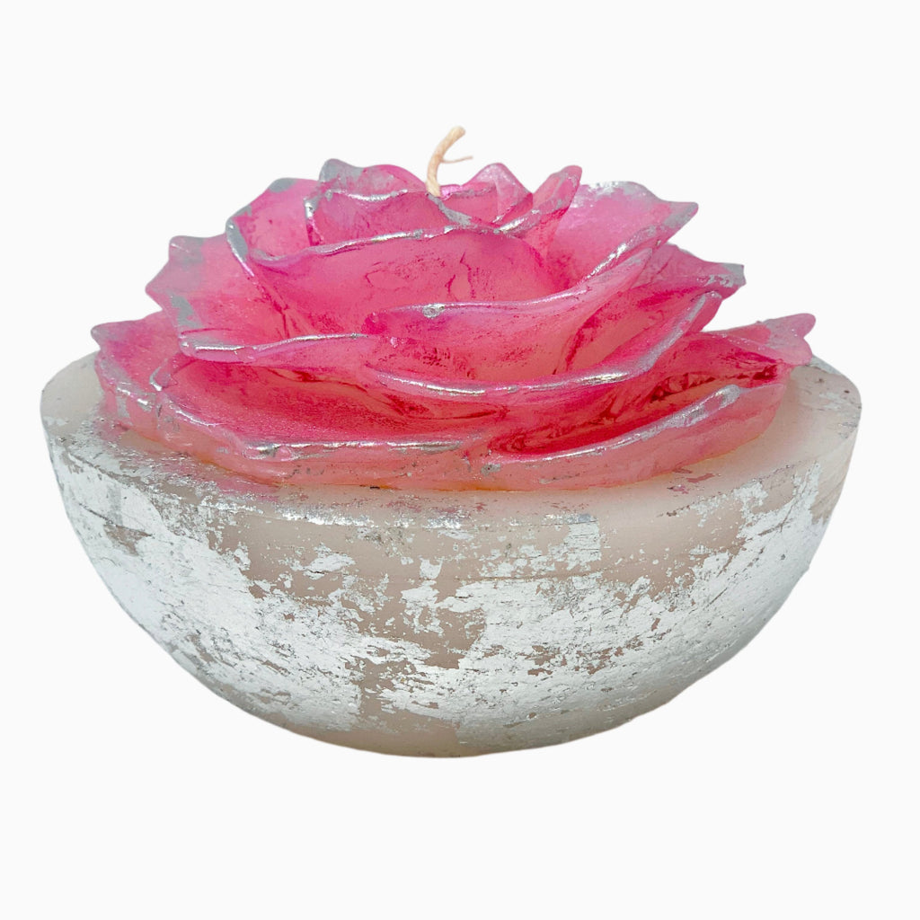 LARGE FLOWER CANDLE