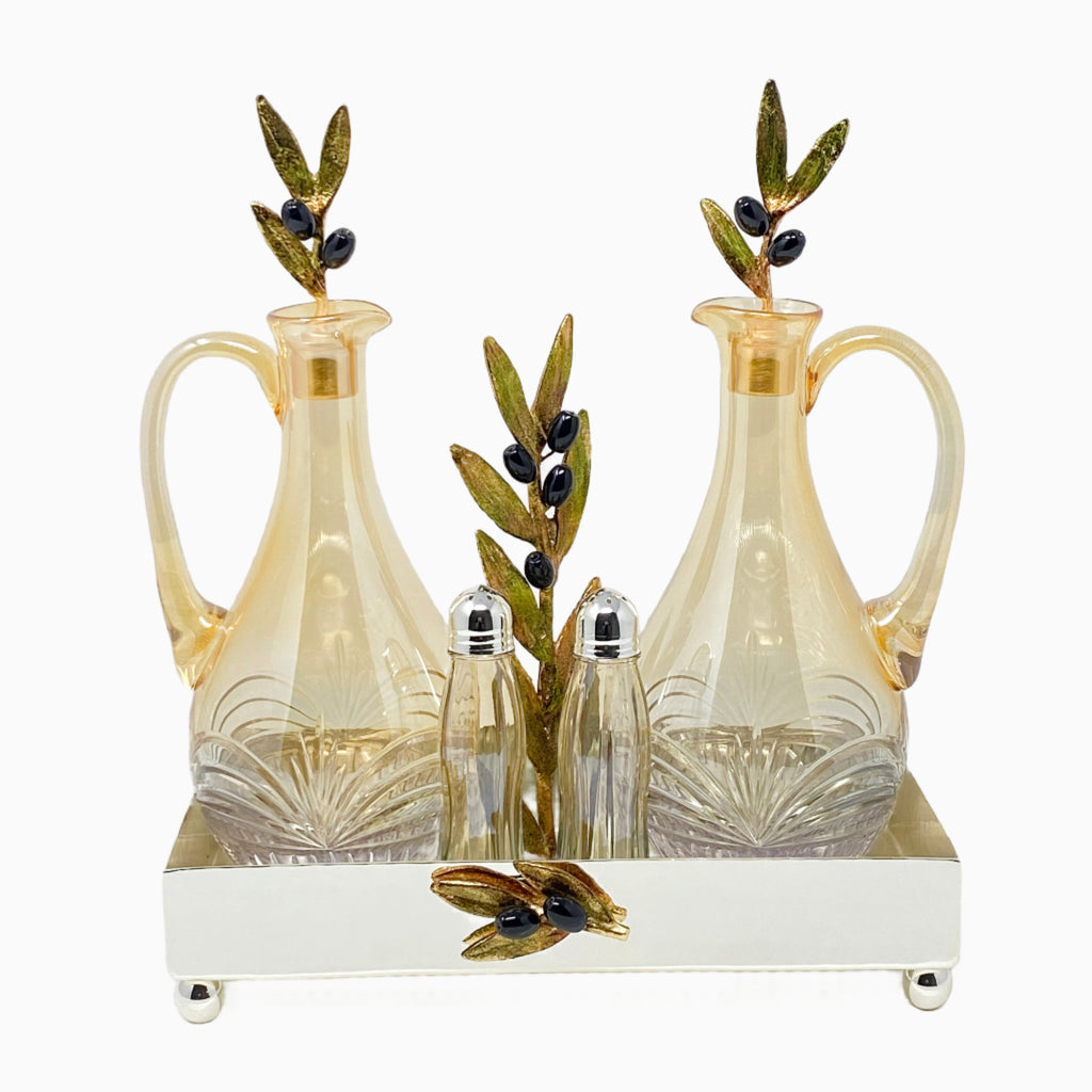 OIL AND VINEGAR CRUET SET