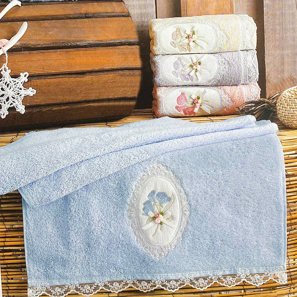 ORCHID BAMBOO SMALL TOWEL, SET OF 6