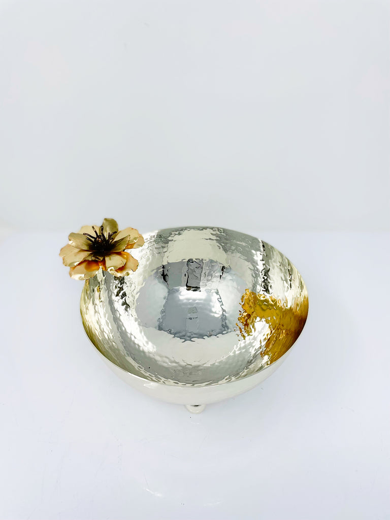 SILVER TONE BOWL